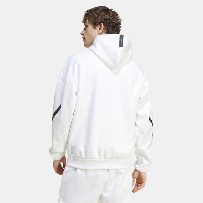 adidas Men's Z.N.E. Track Jacket White adidas Men's Z.N.E. Track Jacket White image number 1