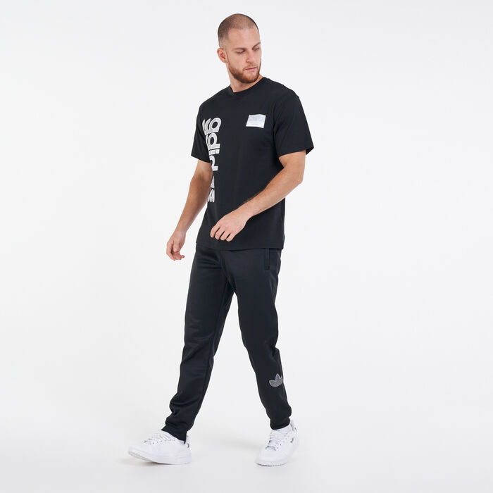 adidas Originals Men’s SPRT Logo Sweatpants Black adidas Originals Men’s SPRT Logo Sweatpants Black image number 2