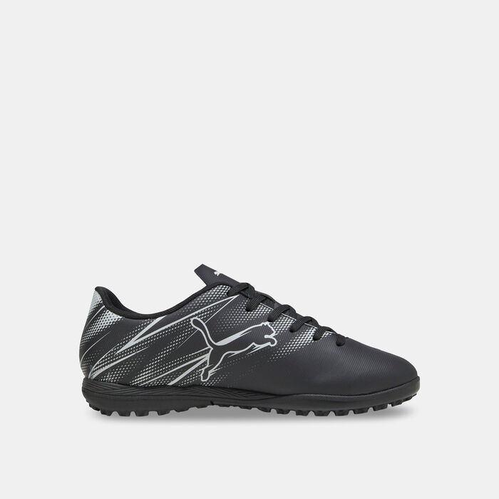 PUMA Kids' ATTACANTO Turf Ground Football Shoes Black PUMA Kids' ATTACANTO Turf Ground Football Shoes Black image number 2