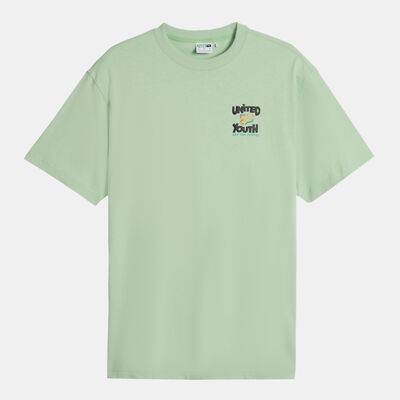 PUMA Men's DOWNTOWN Graphic T-Shirt Green