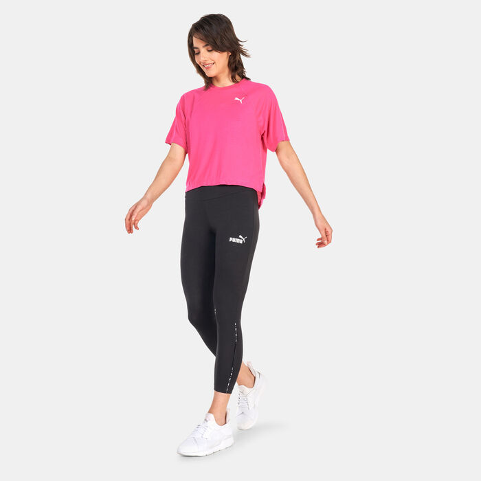 PUMA Women's POWER Tape Leggings Black PUMA Women's POWER Tape Leggings Black image number 2