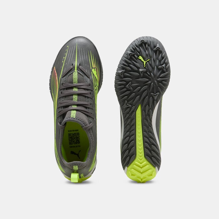 PUMA Kids' ULTRA 5 MATCH+ Turf Ground Football Shoes yellow PUMA Kids' ULTRA 5 MATCH+ Turf Ground Football Shoes yellow image number 3