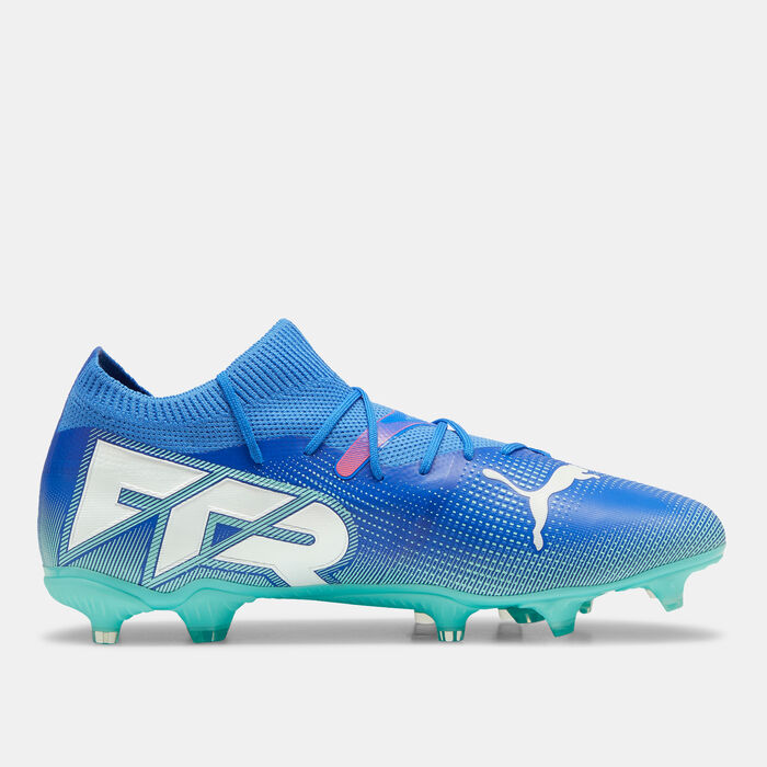 PUMA Men's FUTURE 7 MATCH Firm Ground /Artificial Ground Football Shoes White image number 2