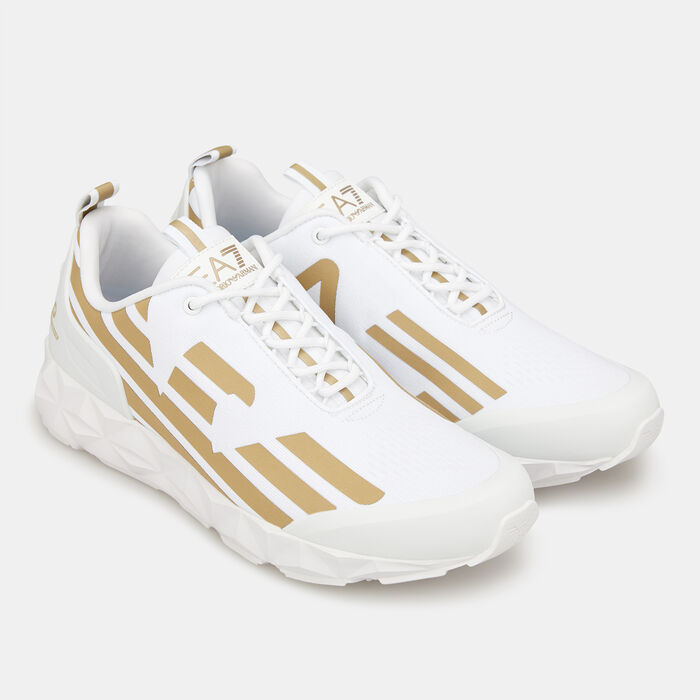 EA7 Emporio Armani Men's Logo Shoes White EA7 Emporio Armani Men's Logo Shoes White image number 2