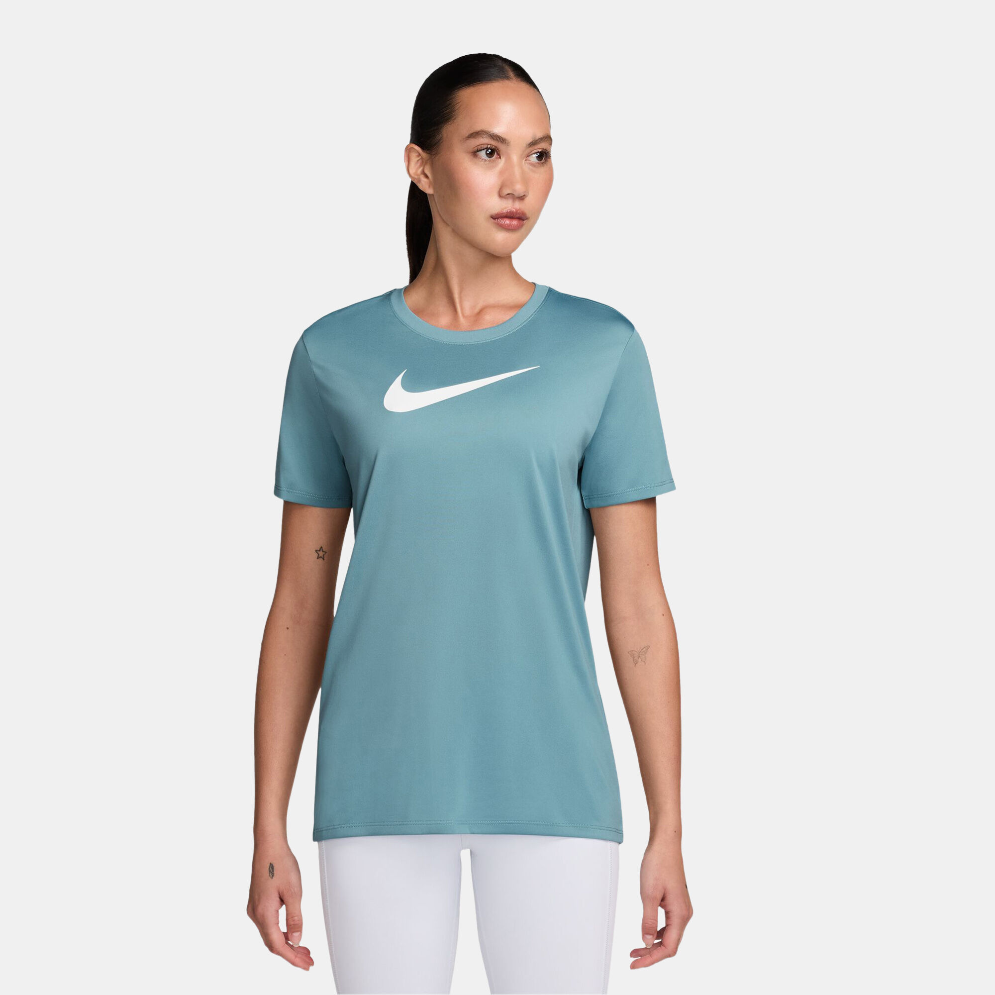 Women s Dri FIT Graphic Training T Shirt Blue Nike in KSA SSS