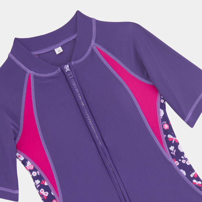 COEGA Kids' Slim-Kini Swimsuit Purple COEGA Kids' Slim-Kini Swimsuit Purple image number 2