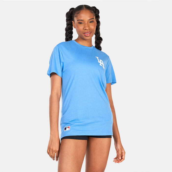 New Era Los Angeles Dodgers League Essentials T-Shirt Blue New Era Los Angeles Dodgers League Essentials T-Shirt Blue image number 1