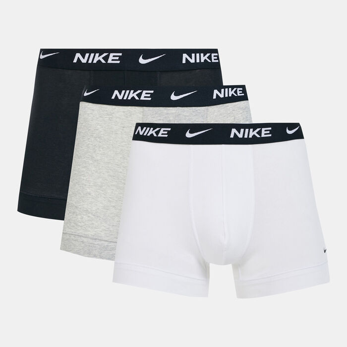 Nike Men's Trunk Briefs (3 Pack) White Nike Men's Trunk Briefs (3 Pack) White image number 0