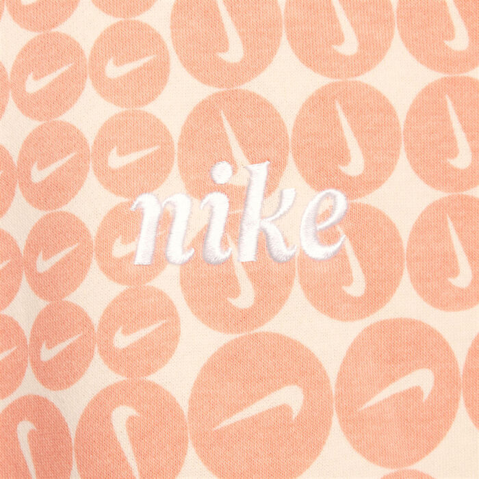 Nike Kids' Sportswear Club Fleece Sweatshirt Peach Nike Kids' Sportswear Club Fleece Sweatshirt Peach image number 4
