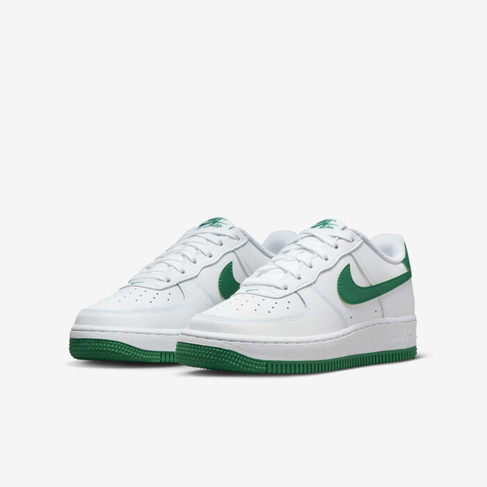 Nike Kids' Air Force 1 Shoes White image number 4