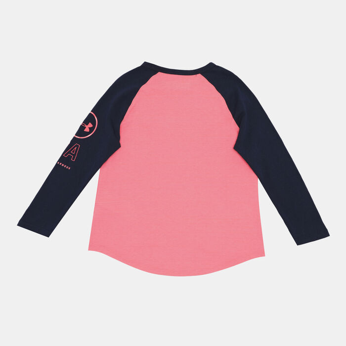 Under Armour Kids' MVP T-Shirt Pink Under Armour Kids' MVP T-Shirt Pink image number 1