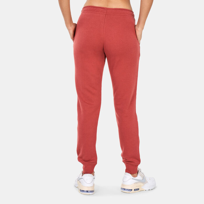 Nike Women's Sportswear Essential Fleece Sweatpants Brown Nike Women's Sportswear Essential Fleece Sweatpants Brown image number 1
