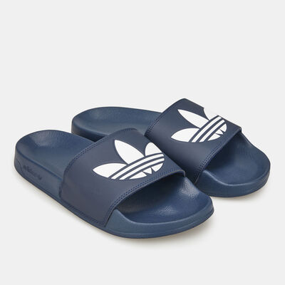 adidas Originals Men's Adilette Lite Slides Blue adidas Originals Men's Adilette Lite Slides Blue