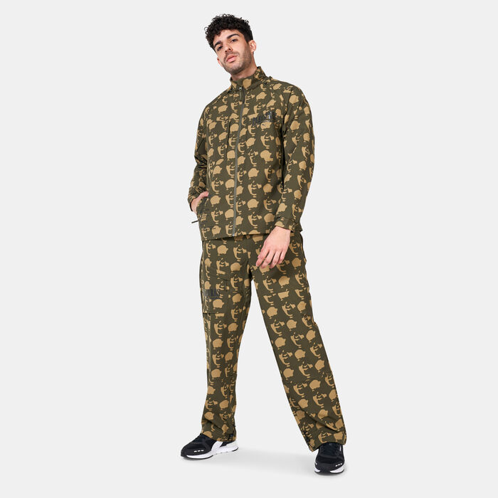 PUMA Men's x PLEASURES Jacket Brown image number 2