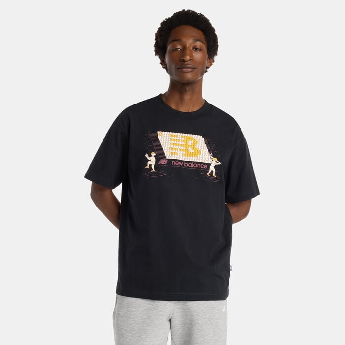New Balance Men's Stands Graphic T-Shirt Black New Balance Men's Stands Graphic T-Shirt Black image number 0