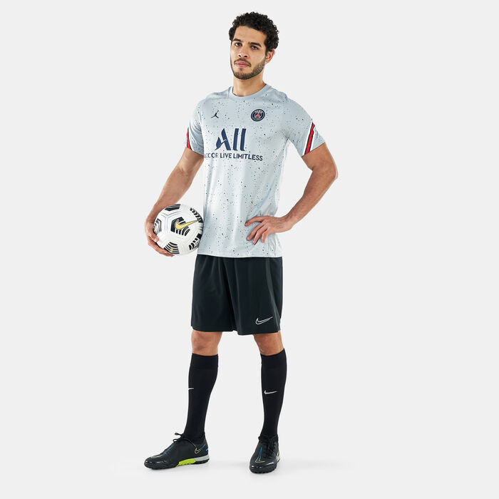 Nike Men's Paris Saint-Germain Strike T-Shirt Grey Nike Men's Paris Saint-Germain Strike T-Shirt Grey image number 2