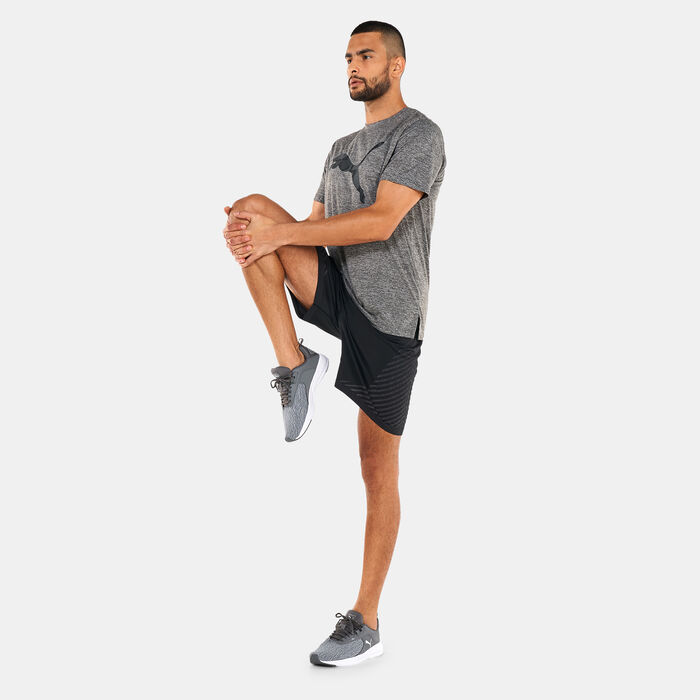 PUMA Men's Favorite Heather Cat Training T-Shirt Grey PUMA Men's Favorite Heather Cat Training T-Shirt Grey image number 2