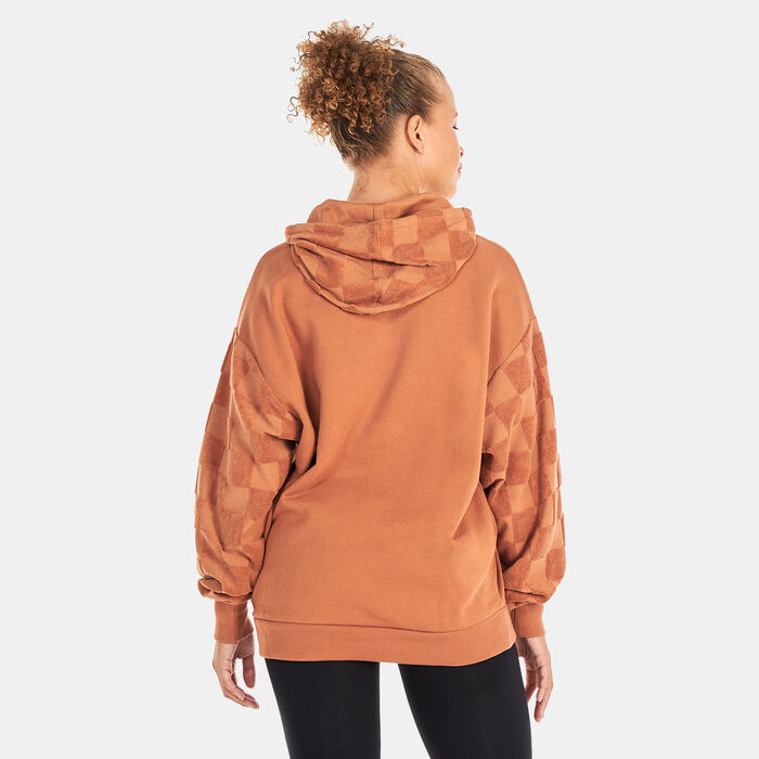 Vans Women's x EM on Holiday Hoodie Brown Vans Women's x EM on Holiday Hoodie Brown image number 1