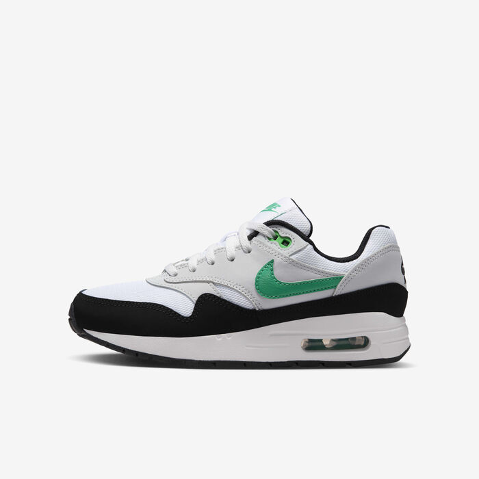 Nike Kids' Air Max 1 Shoes (Older Kids) White image number 0