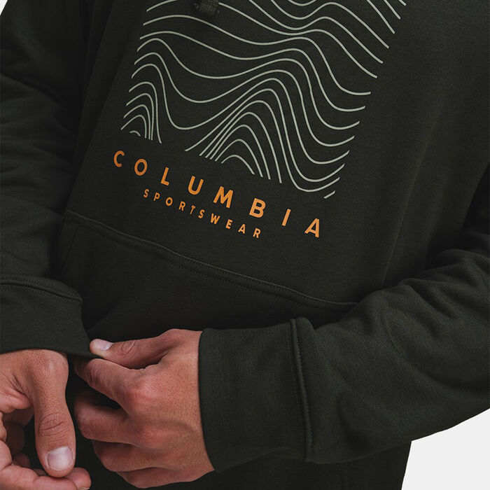 Columbia Men's Beaumount Graphic Hoodie Green Columbia Men's Beaumount Graphic Hoodie Green image number 2