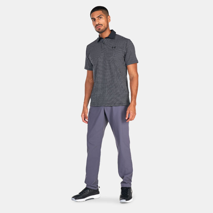 Under Armour Men's UA Tee To Green Printed Polo Shirt Grey Under Armour Men's UA Tee To Green Printed Polo Shirt Grey image number 2