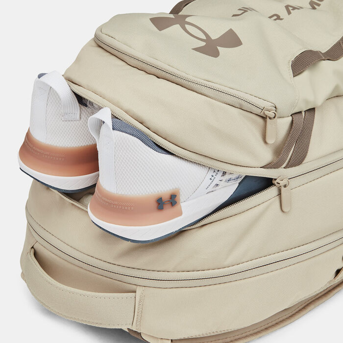 Under Armour Hustle 6.0 Backpack Beige Under Armour Hustle 6.0 Backpack Beige image number 2