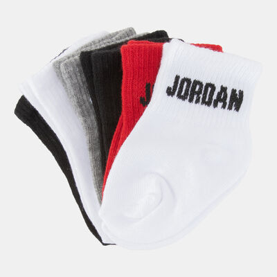 Nike Kids' Everyday Essentials Ankle Socks (6 Pairs) Multi-Color Nike Kids' Everyday Essentials Ankle Socks (6 Pairs) Multi-Color