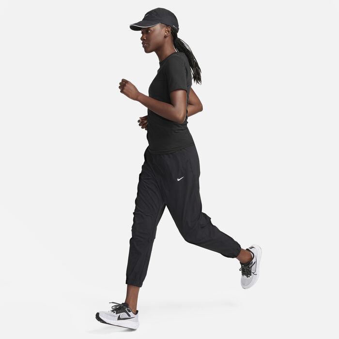 Nike Women's Dri-FIT Fast Mid-Rise Warm-Up Running Trousers Black Nike Women's Dri-FIT Fast Mid-Rise Warm-Up Running Trousers Black image number 6