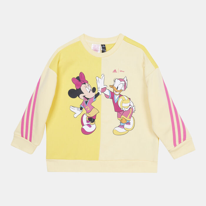 adidas Kids' Daisy Duck Sweatshirt yellow adidas Kids' Daisy Duck Sweatshirt yellow image number 0