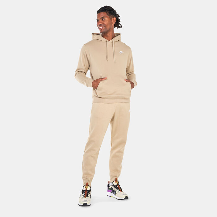 Nike Men's Sportswear Club Hoodie Brown Nike Men's Sportswear Club Hoodie Brown image number 2