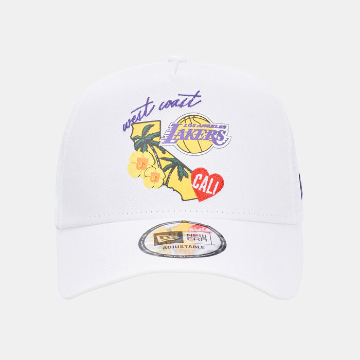 New Era Men's NBA Los Angeles Lakers Logo Trucker Cap White New Era Men's NBA Los Angeles Lakers Logo Trucker Cap White image number 0