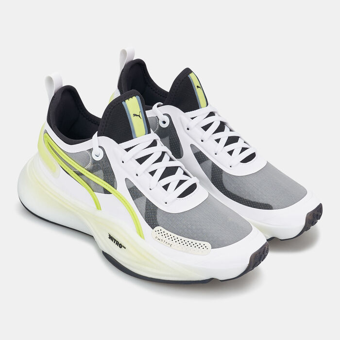 PUMA Women's PWR NITRO Squared Training Shoes White PUMA Women's PWR NITRO Squared Training Shoes White image number 2