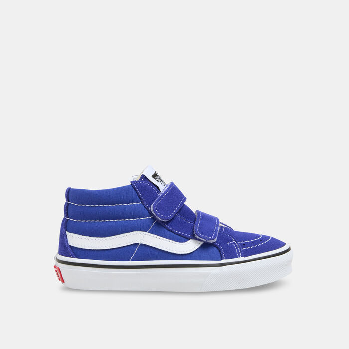 Vans Kids' Sk8-Mid Reissue Velcro Unisex Shoes (Younger Kids) White Vans Kids' Sk8-Mid Reissue Velcro Unisex Shoes (Younger Kids) White image number 0