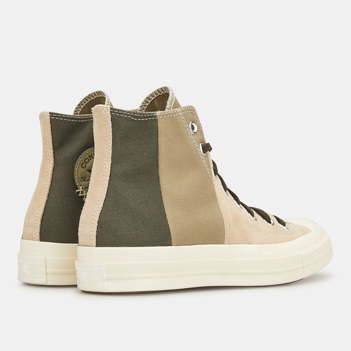 Converse Chuck 70 Patchwork Unisex Shoes Brown Converse Chuck 70 Patchwork Unisex Shoes Brown image number 3