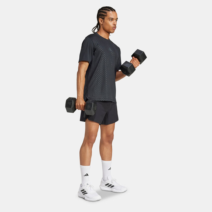 adidas Men's Power 3-Stripes Training T-Shirt Black adidas Men's Power 3-Stripes Training T-Shirt Black image number 2