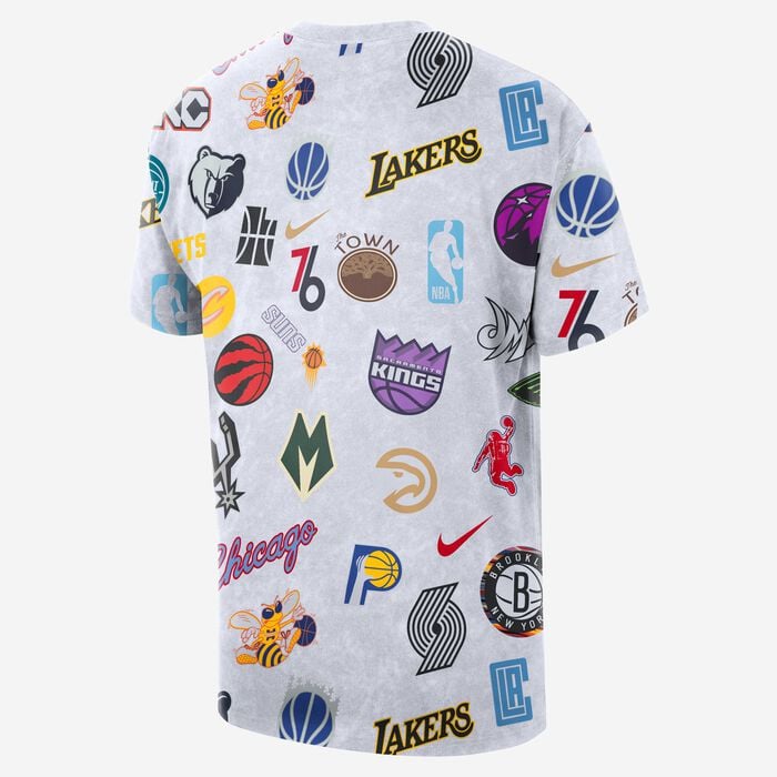 Nike Men's NBA Team 31 T-Shirt White Nike Men's NBA Team 31 T-Shirt White image number 1