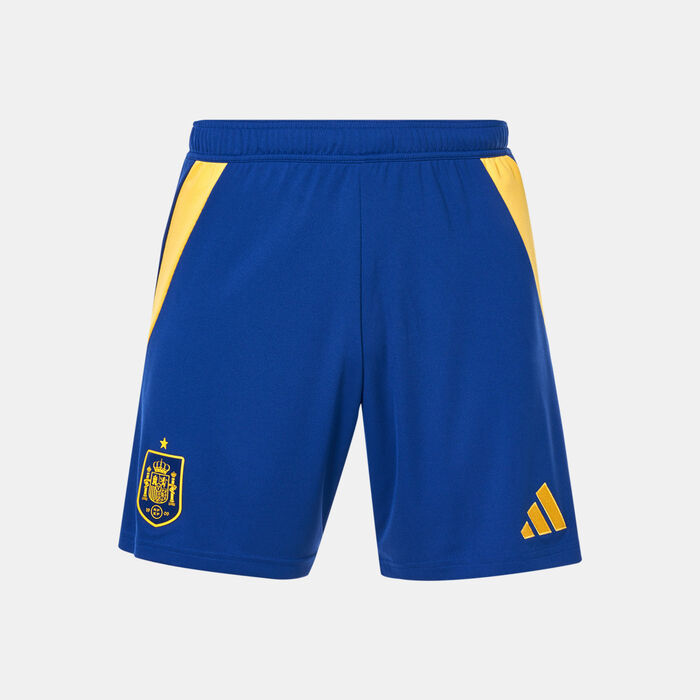 adidas Men's Spain Replica Home Football Shorts - 2024 Blue image number 8