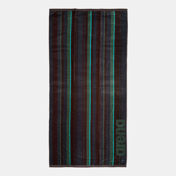 Arena Multistripes II Beach Towel Blue Arena Multistripes II Beach Towel Blue image number 0
