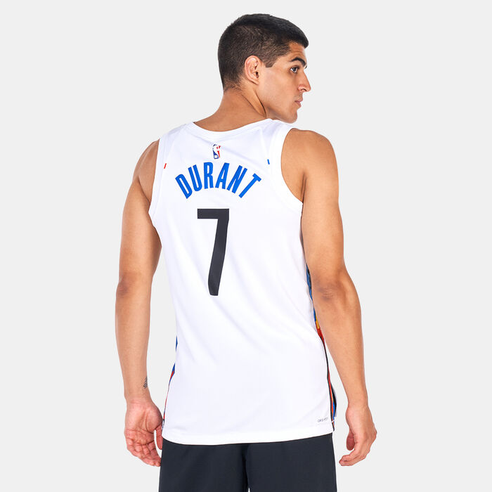 Nike Men's Dri-FIT NBA Swingman Kyrie Irving Brooklyn Nets City Edition Jersey White Nike Men's Dri-FIT NBA Swingman Kyrie Irving Brooklyn Nets City Edition Jersey White image number 1