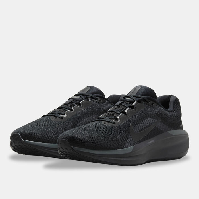 Nike Men's Winflo 11 Road Running Shoes Black Nike Men's Winflo 11 Road Running Shoes Black image number 1