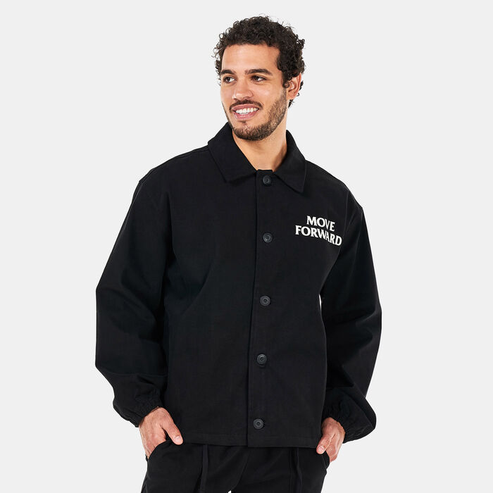 Tee Library Men's Button Closure Jacket Black Tee Library Men's Button Closure Jacket Black image number 0