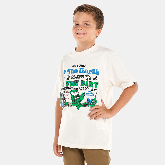 Vans Kids' Eco Positivity T-Shirt White image number 0