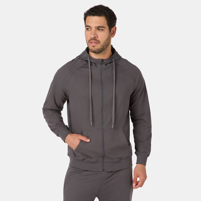Sun and Sand Sports Men's Full-Zip Hoodie Grey image number 0
