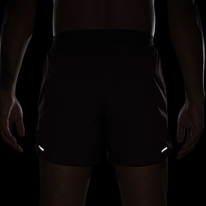 Nike Men's Stride Dri-FIT Running Shorts Maroon image number 8
