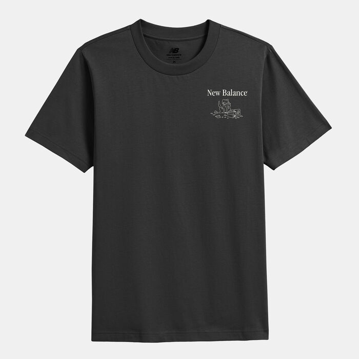 New Balance Men's Mailman T-Shirt Black image number 0