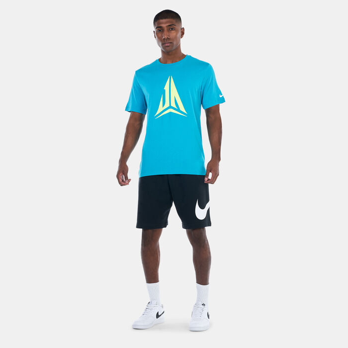 Nike Men's Ja Basketball T-Shirt Green Nike Men's Ja Basketball T-Shirt Green image number 2