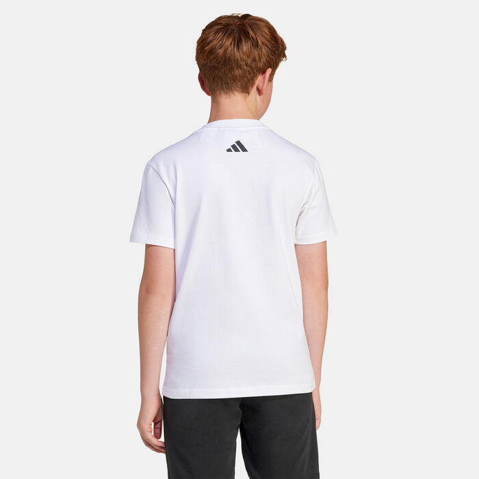 adidas Kids' Smileyworld Graphic T-Shirt White adidas Kids' Smileyworld Graphic T-Shirt White image number 1