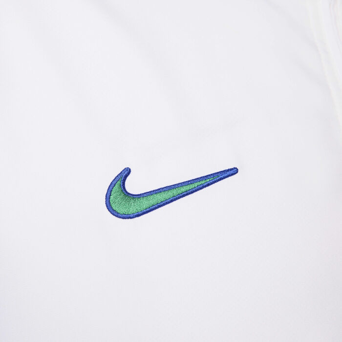 Nike Men's Brazil 1998 Reissue Football Replica Tracksuit Jacket White Nike Men's Brazil 1998 Reissue Football Replica Tracksuit Jacket White image number 3