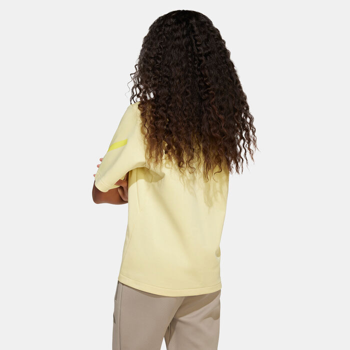 adidas Kids' Z.N.E. T-Shirt yellow adidas Kids' Z.N.E. T-Shirt yellow image number 1