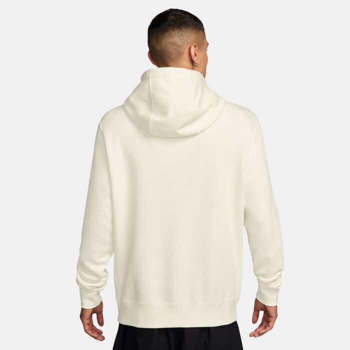Nike Men's Club Hoodie White Nike Men's Club Hoodie White image number 1
